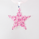 Star - Andromeda-Salmon Organza - 2